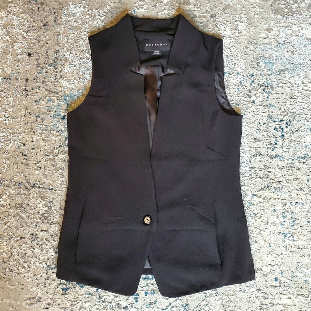 Dressy Black Vest